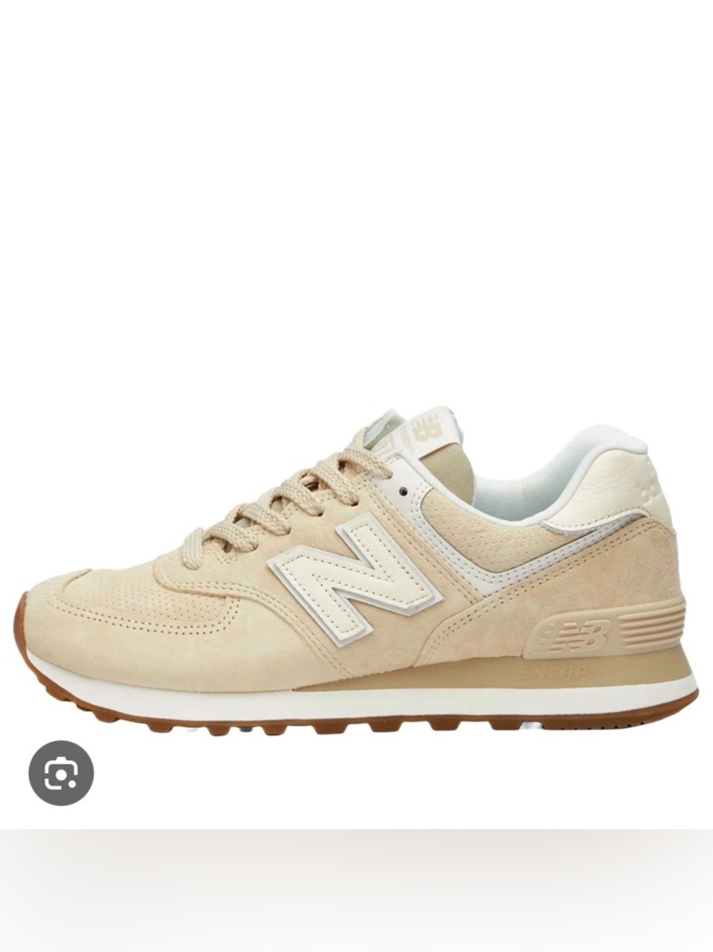 NWOB New Balance 574 'Cream' Sneakers - WL574NC - 7.5 women’s